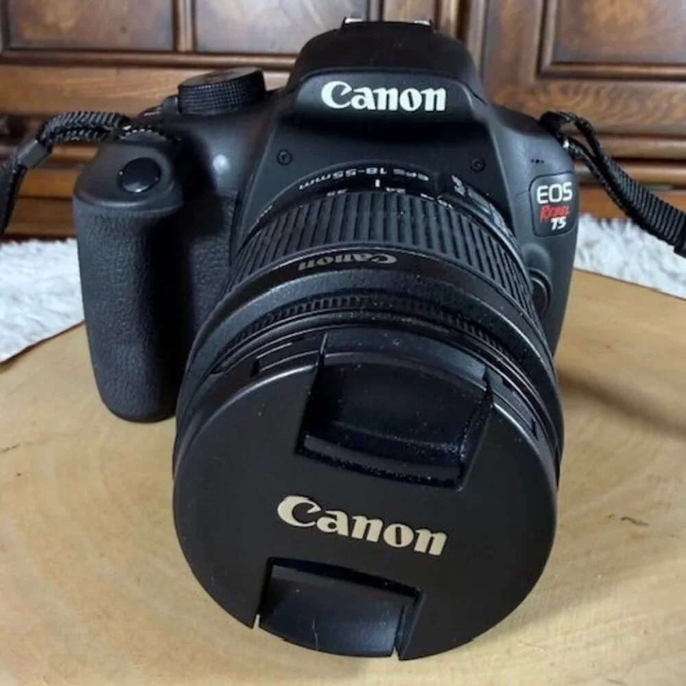 Canon EOS Rebel T5 DSLR Digital Camera + Storage Bag + Accessories Bundle